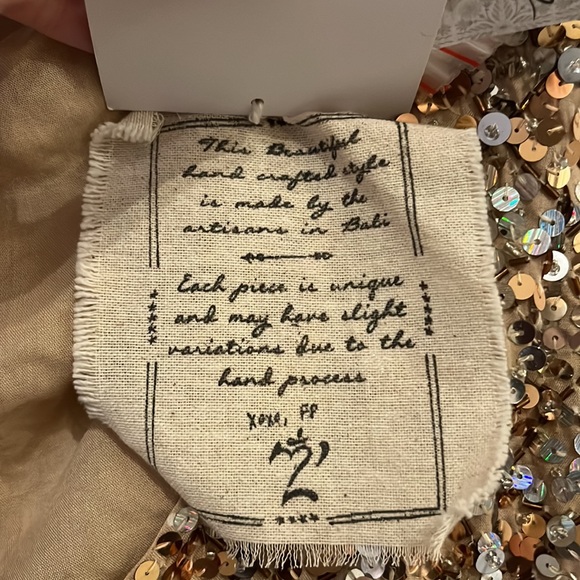 NWT Free People Love Strong Sequin Mini Dress - Picture 9 of 15